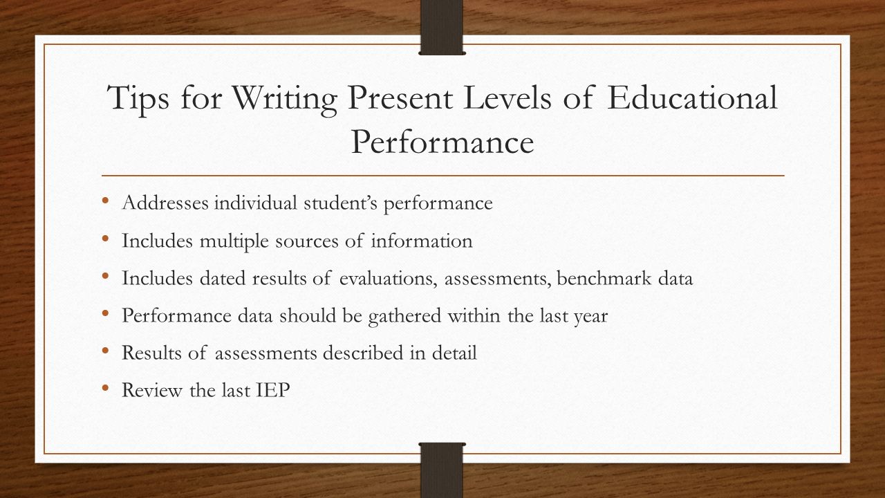 Education benchmark assessment essay